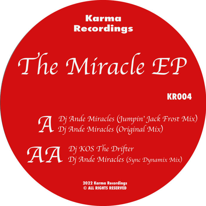 VARIOUS 'THE MIRACLE EP' 12"