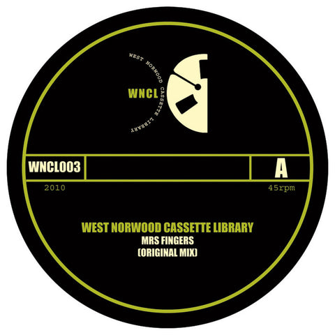 West Norwood Cassette Library 'Mrs Fingers' 10"