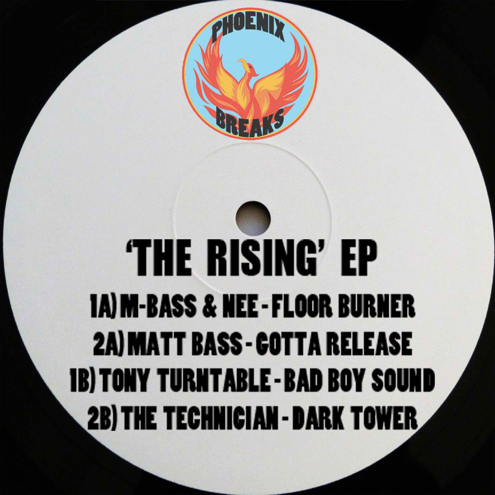 VARIOUS 'THE RISING EP' 12"
