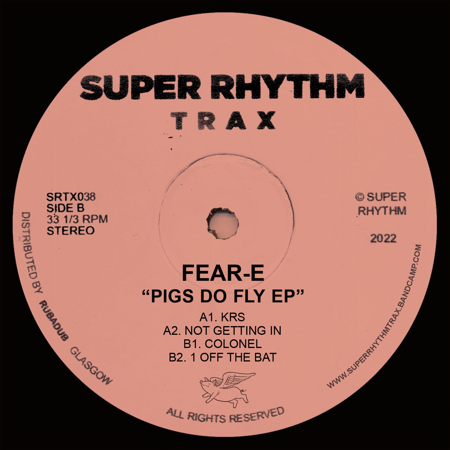 FEAR-E 'PIGS DO FLY EP' 12"