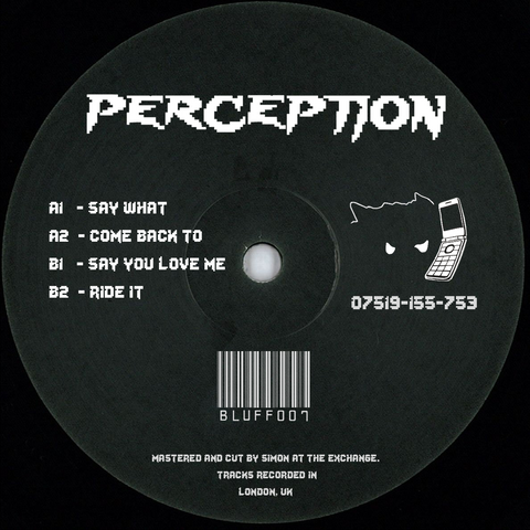 PERCEPTION 'BLUFF007' 12"