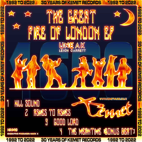 UNEAK '1666 THE GREAT FIRE OF LONDON EP' 12"