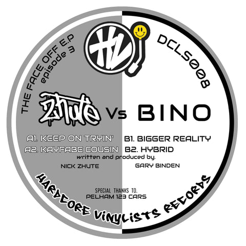 ZHUTE VS BINO 'THE FACE OFF EP (EPISODE 3)' 12"