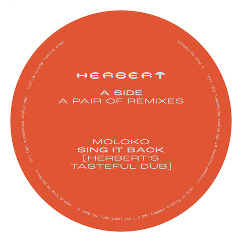 HERBERT 'A PAIR OF REMIXES' 12"