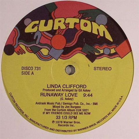 LINDA CLIFFORD 'RUNAWAY LOVE / DON'T GIVE UP' 12"