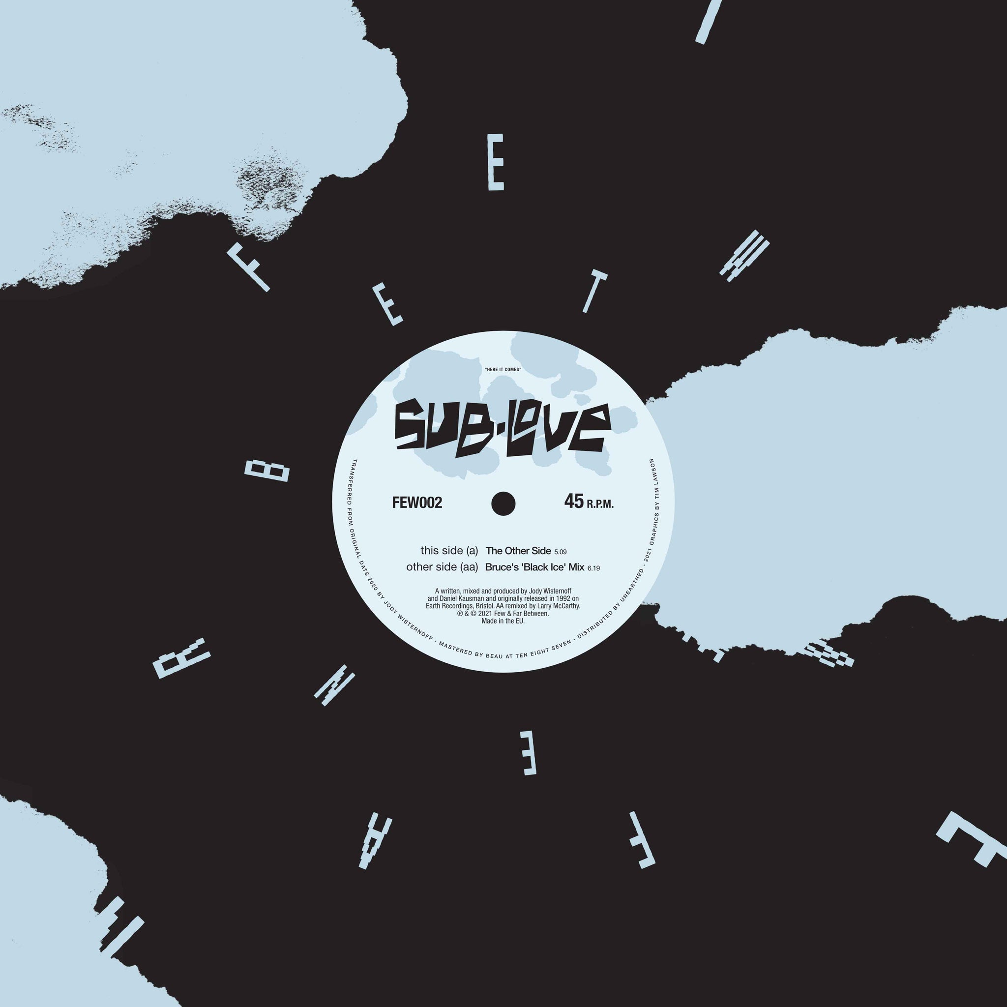 Sub-Love 'The Other Side / Bruce's 'Black Ice' Mix' 12" (Reissue)