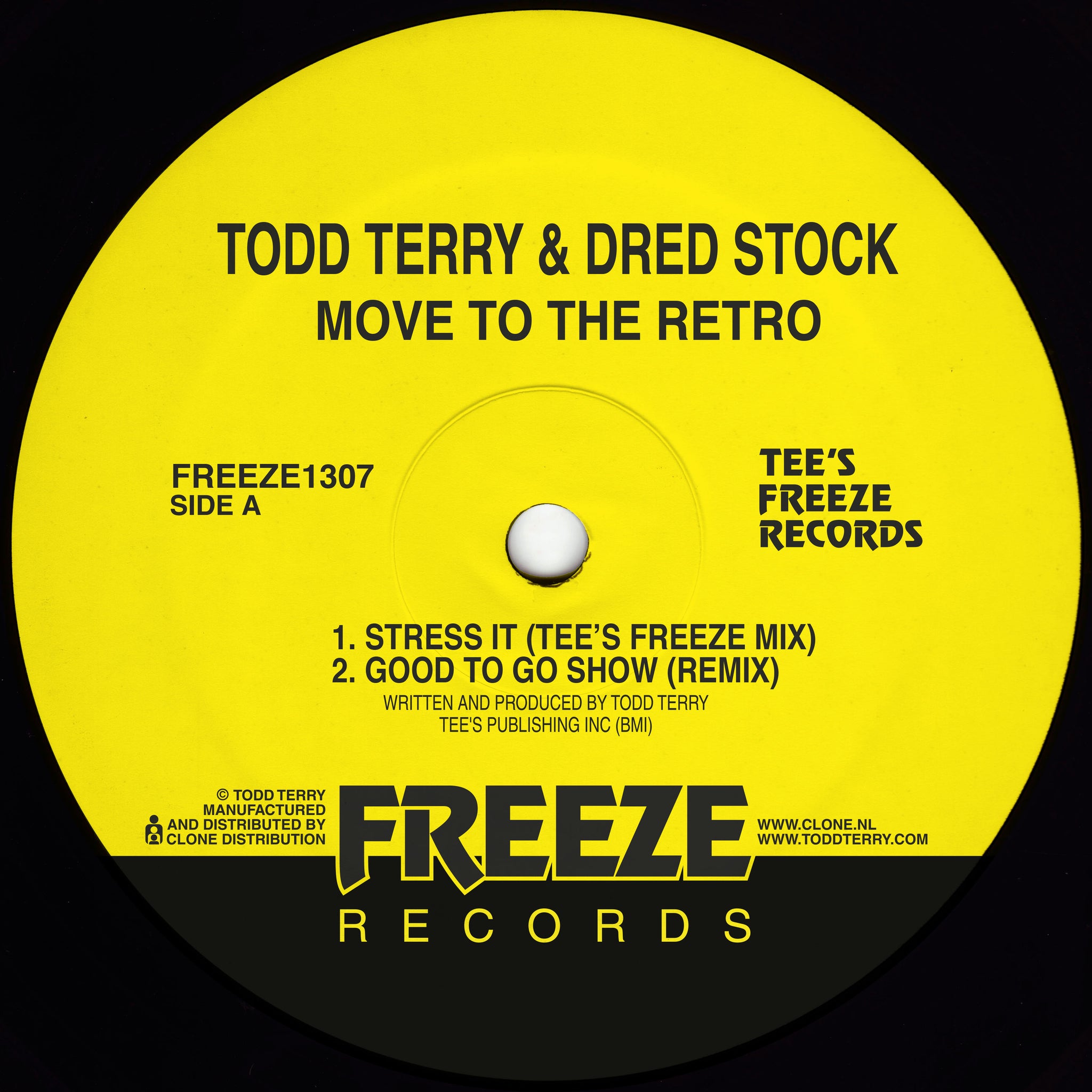 Todd Terry & Dred Stock 'Move To The Retro' 12" [Import] (Reissue)