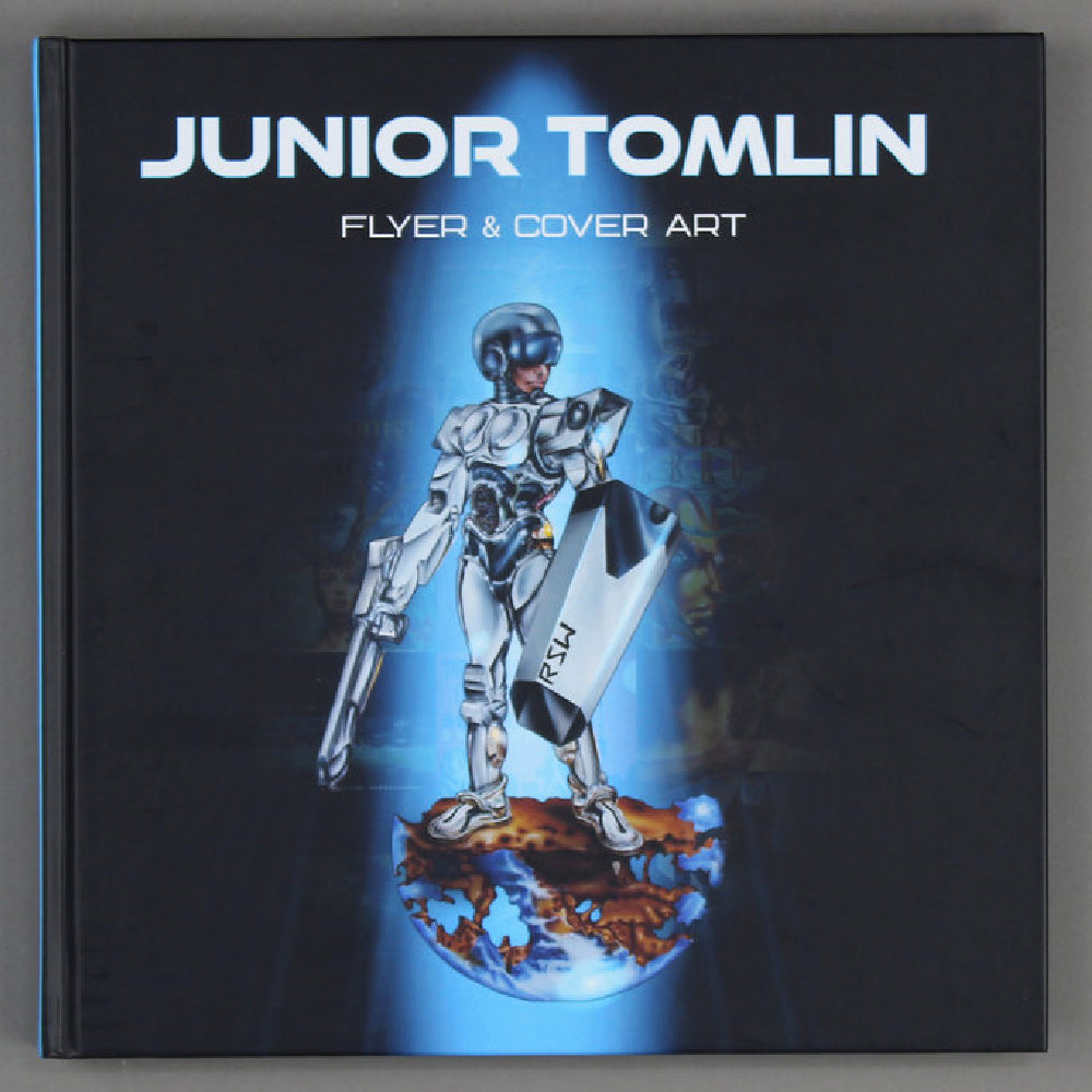 JUNIOR TOMLIN 'FLYER & COVER ART' (HARDBACK)