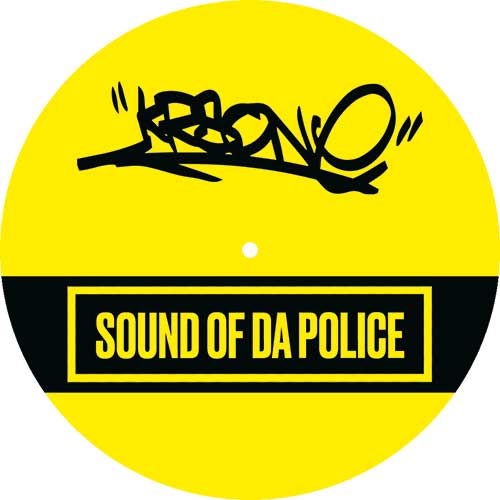 KRS ONE 'SOUND OF DA POLICE / HIP HOP VS RAP' 7" (REISSUE)