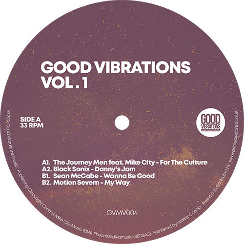 Various Artists 'Good Vibrations, Vol. 1' 12"