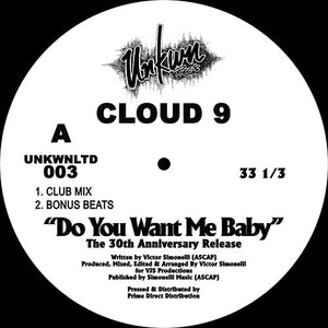 CLOUD 9 'DO YOU WANT ME' (REISSUE)