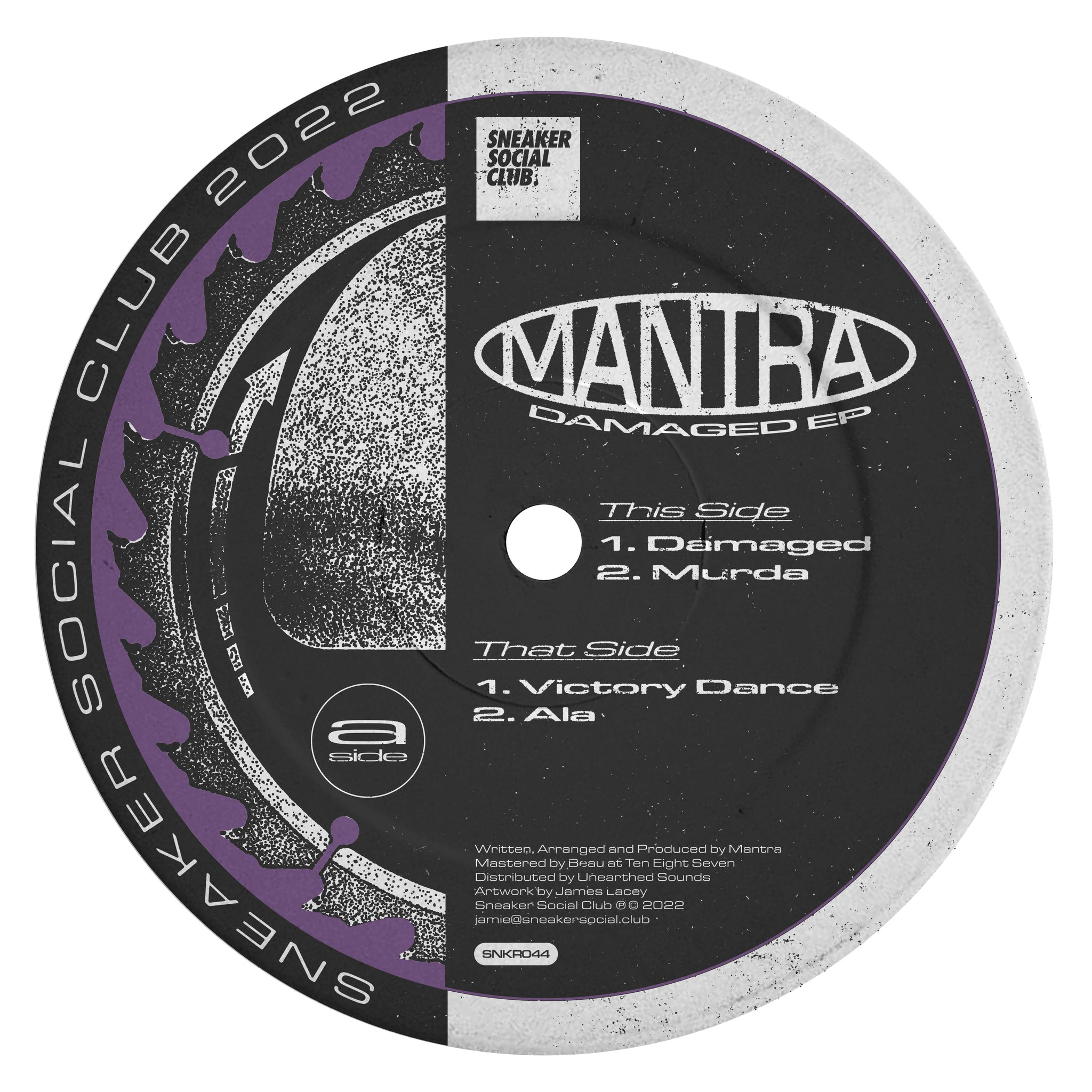 MANTRA 'DAMAGED EP' 12"
