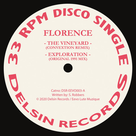 FLORENCE 'THE VINEYARD (CONVEXTION & PETER FORD RMX)' 12"