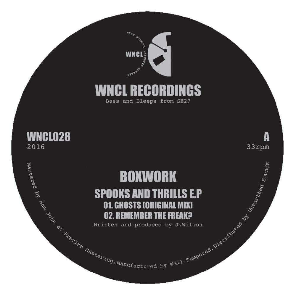 Boxwork 'Spooks and Thrills EP' 12"